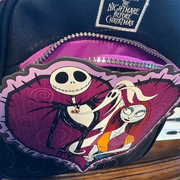 Unbranded Disney Nightmare Before Christmas Jack & Sally Mini Backpack main image 7